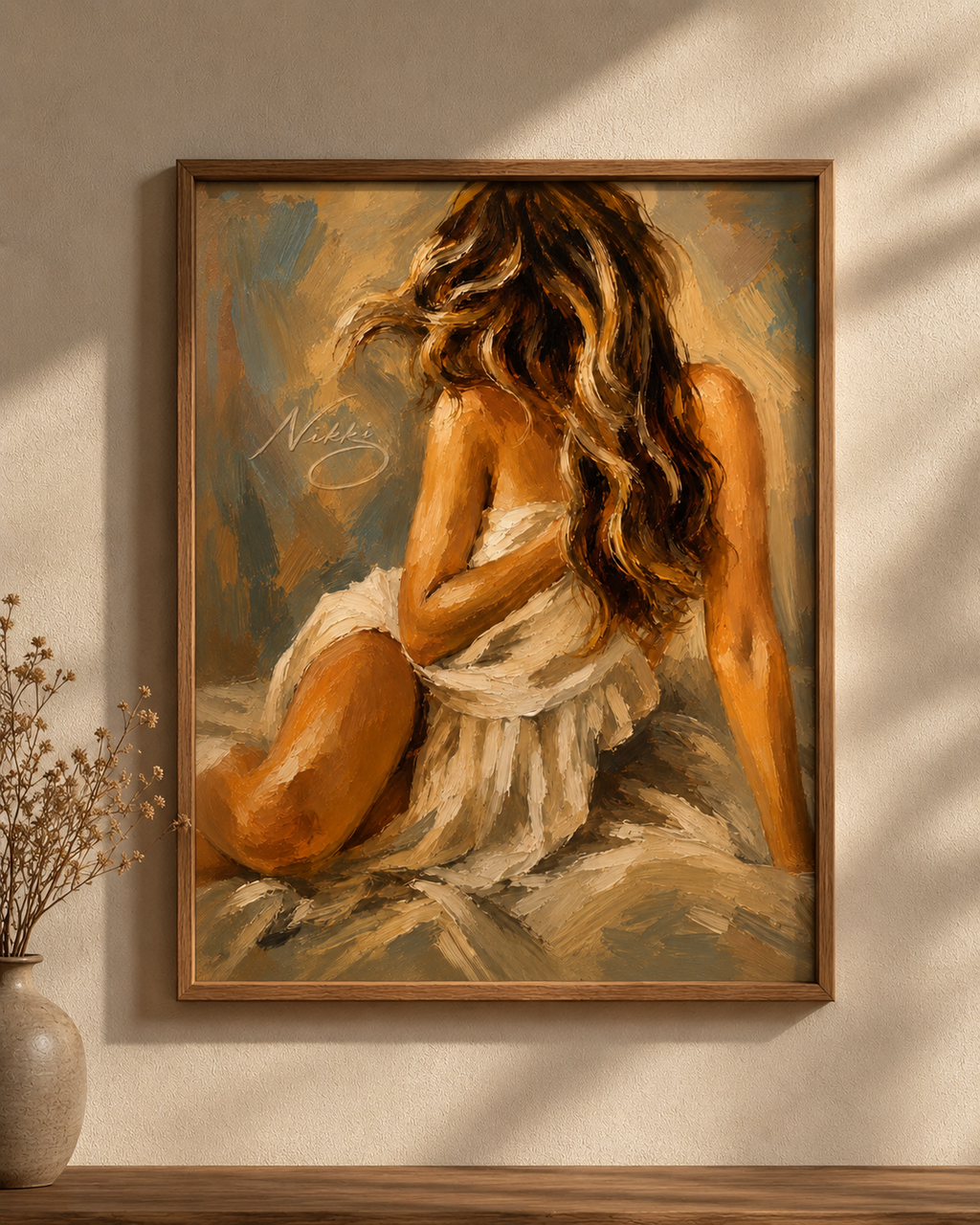 Golden Silence- Printable Wall Art