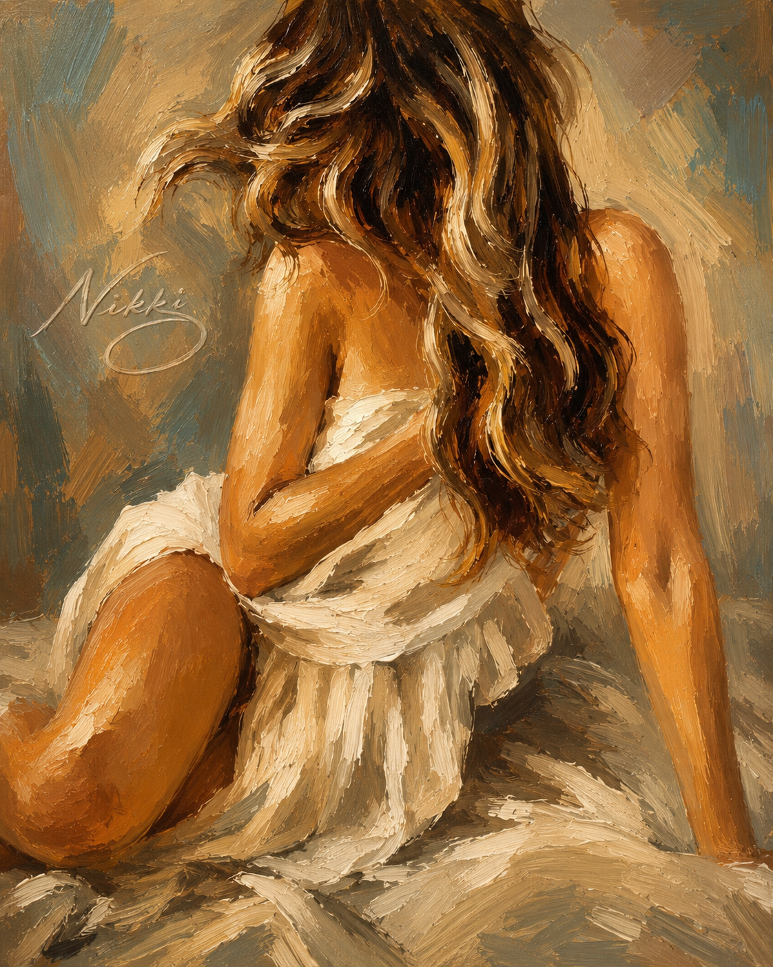 Golden Silence- Printable Wall Art