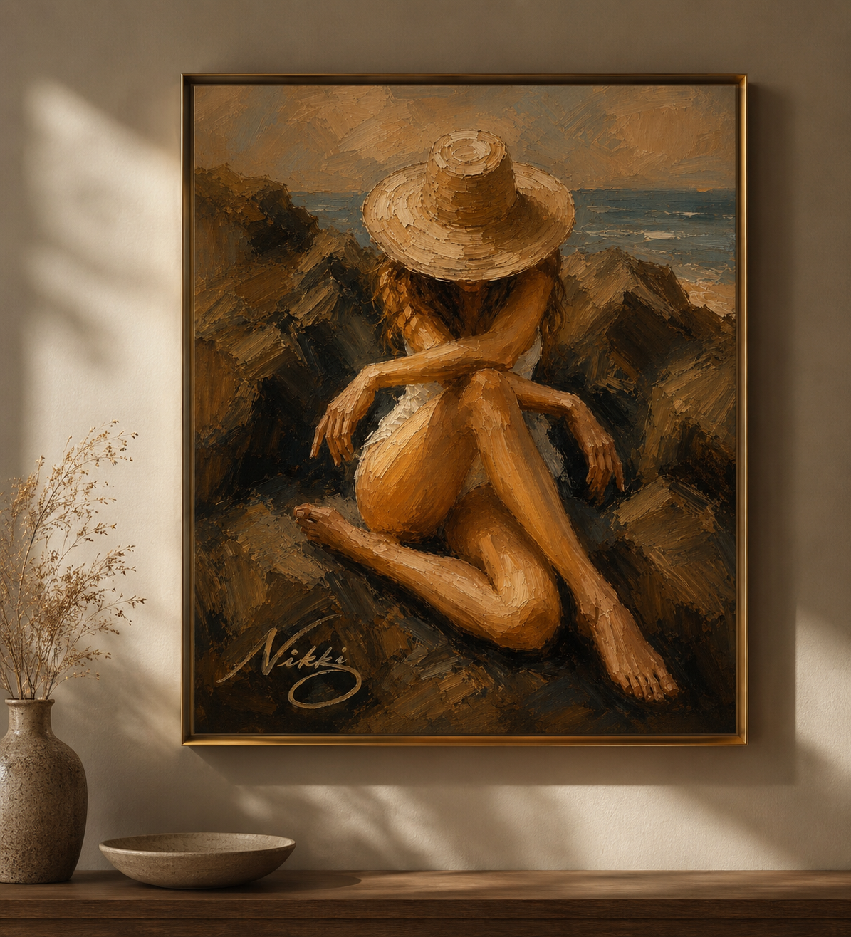 She Sat Where the Sea Was Quiet!